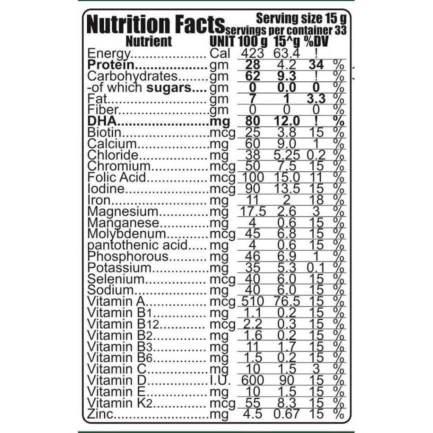 Develo Whey Protein Powder For Little Kids (2-12 Years) & Teenager Children, Boys & Girls - 500G Chocolate Flavour