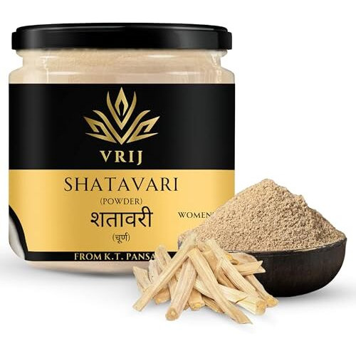 Vrij Shatavari Powder | 200G | Ayurvedic Support For Women's Hormonal Balance | Herbal Supplement For Healthy Digestion & Reproductive System