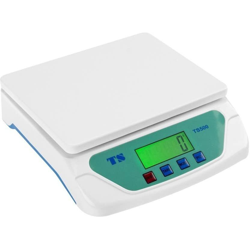 Drumstone (  ) 30Kg Digital Weight Machine For Shops & Kitchens | Compact Design With Adapter, White