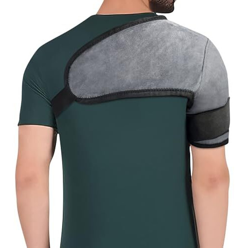 Addmax Shoulder Heating Pad For Both Shoulders - 3 Heat Settings Orthopaedic Electric Heating Pad For Pain Relief From Frozen Shoulder, Arthritis Pain Relief With Heat Therapy (Universal)