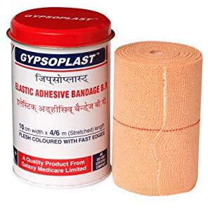 Gypsoplast Elastic Adhesive Bandage B.P (10Cm X 4/6M)