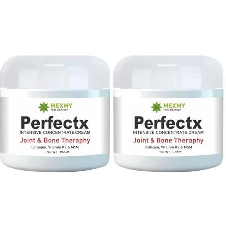Perfectx Joint & Bone Therapy Cream, Perfectx Intensive Joint & Bone Therapy Cream, Intensive Concentrate For Joint And Muscle Recovery, Provides Relief For Back, Neck, Hands, Feet (Pack Of 2-200Gm)