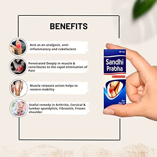 Maharshi Chyavana Sandhi Prabha Pain Relief Ayurvedic Liniment 100Ml|Quick Relief Formulation For Back Pain,Shoulder Pain, Knee Pain&Neck Pain |Combination Of , Jayphal Oil, Dalchini Oil, Karpuram Oil& Aloevera