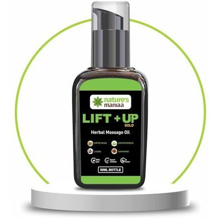 Nature's Maniaa Lift Up Oil Massage Oil For Men (Pack Of 1-50Ml)