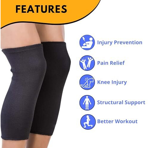 Kareex Knee Support For Men Gym | Knee Cap For Men Pain Relief & Sports | Knee Belt For Joint Pain Relief Women Knee Support For Women Knee Pain | Knee Brace Knee Cap For Women Knee Pain | Free Size