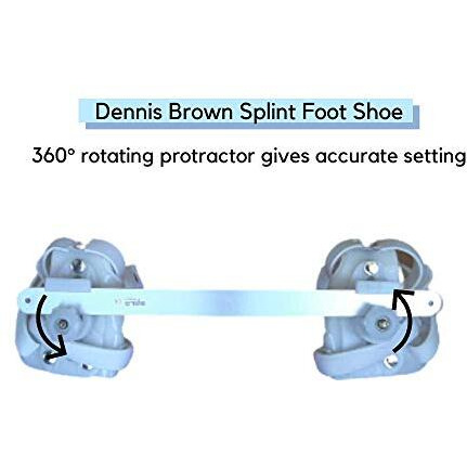 Salo Orthotics Unisex Denis Brown Splint Foot Abductionclubfoot Shoe Medical Surgical Shoes (5")