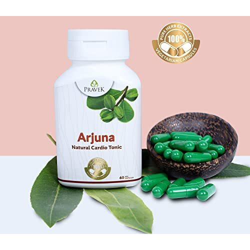 Pravek Arjuna Healthy Heart - 60 Capsules