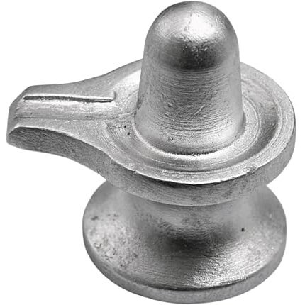 Parad Shivling For Home Puja Pooja - 1.5" Mercury Shivling Original Certified (50 Gram)