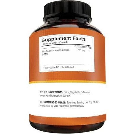 Hypefit Nicotinamide Nmn 250 Mg I Cellular Repair- (30 Veg Capsules) - Pack Of 3
