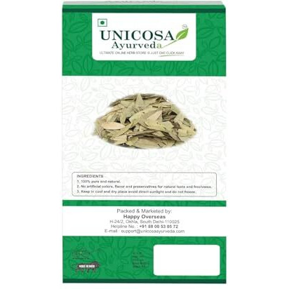 Unicousa Ayurveda  Senna Leaves Dried | Nilavarai | Sanay | Cassia Angustifolia | 400 Gm  Natural & Pure Senna For Digestive Health