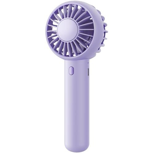 Gaiatop Mini Portable Fan, Powerful Hand Fan Cute Design 3 Speed Personal Small Desk Fan With Base, Lightweight Rechargeable Usb Handheld Fan For Girl, Women, Men, Indoor, Outdoor