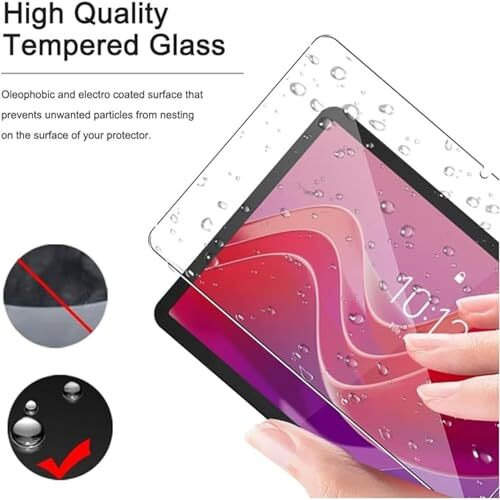 Youth Mobi Tempered Glass For Lenovo Tab M11 (11 Inch) Screen Protector Guard For Lenovo Tab M11 Tablet [Anti-Scratch] & [Smudge Proof] - Pack Of 1