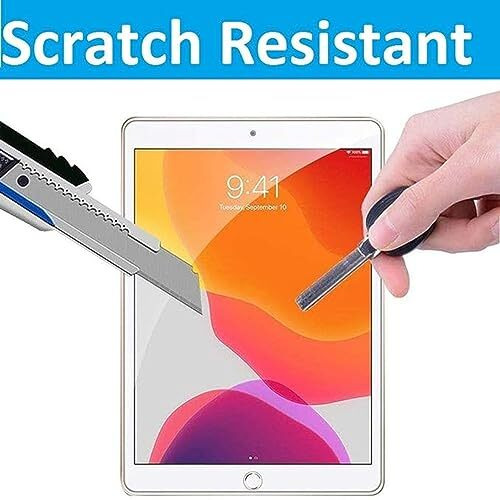 Spcore Tempered Glass Screen Protector For Ipad 10.2 Inch 9Th Gen Generation 2021 8Th Gen 2020 7Th Gen 2019
