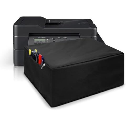 Alifiya Dust Proof Washable Printer Cover For Brother Dcp-T820Dw / Mfc-T920Dw / Dcp-T710W All-In One Ink Tank - Black