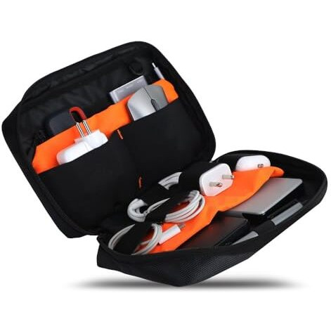 Urban Wolf Tech Pouch Pro Waterproof Organizer For Electronics, Gadgets, Cables, Hard Disks And Accessories - Travel Kit