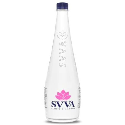 Svva Earth's Finest Water Premium Subterranean Water | 750 Ml Pack 24 (Pet), Alkaline Ph 8+ | Balanced Mineral Essential Healthy Mineral Hydration | Premium Pet Bottle Refillable Bottle