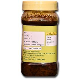 Senthilswathi Food Spices & Herb Blends Vallrai Keerai Thokku-300 G Very Tasty Rice Mix Memory Power Care Home Made With Pure Gingelly Oil Chettinadu Special No Preservatives