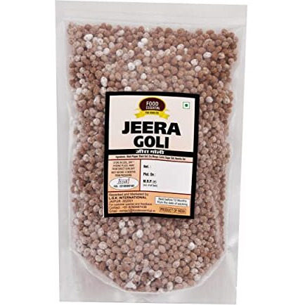 Food Essential Yummy Digestive Jeera Goli [Mouth Freshener, Digestive, After-Meal Snack] 500 Gm.