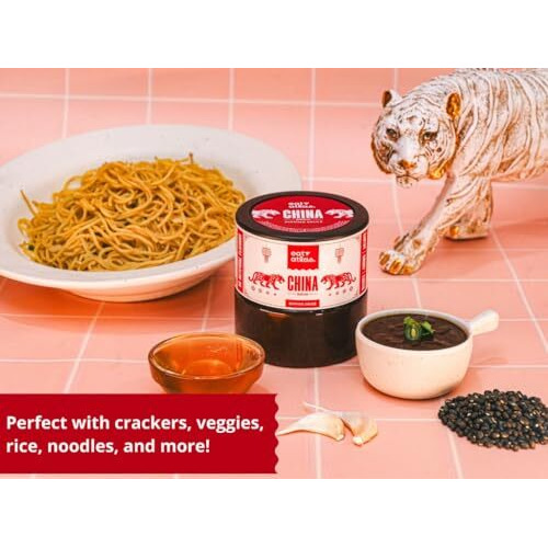 Eat Atlas Dochi | Black Bean Dipping Sauce | Dip Of Sichuan, China | Ready-To-Eat (200 Gm)
