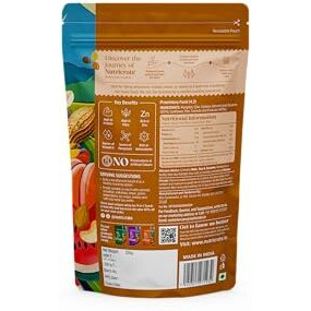 Nutricrate 9-In-1 Seeds & Nuts Mix | Healthy Superfood Dry Fruits | High-Protein Snack | Includes Pumpkin, Chia, Cashew, Almonds, Sesame, Sunflower, Flax, Soynuts & Peanuts 250G Pack