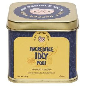 Salt Pepper Podi Tabletop Combo | Curry Carnival+Incredible Idly+Krunchy Kandi+Twisty Til Podi | Exquisite Blend Of Aromatic Spices | Authentic South Indian Cuisine | 150G Each