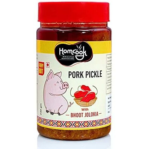 Boneless Pork Pickle With Bhut Jolokia From Northeast