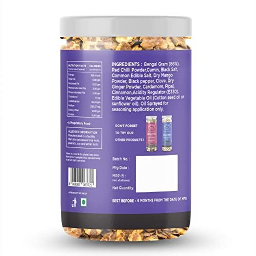 Healthy Treat Diabetic Friendly Healthy Snacks Pack | Roasted Soyabean, Roasted Chana Jor, Roasted Green Moong, Roasted High Energy Trail Mix | Roasted Healthy Snacks Pack