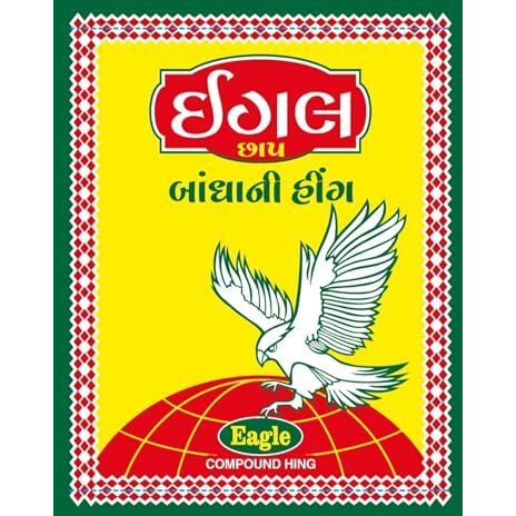 Eagle Brand 500Gm (Pack Of 2) 100% Natural Asafoetida Spice Mild Hing Powder