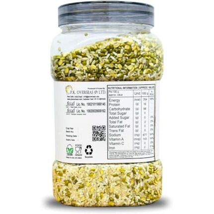 India Salaam Weight Lose Khichdi Mix (Love In Each Grain) Basmati Rice 1 Kg ..Kitchdi Jar | Ayurvedic Mung Dal & Rice | All-Natural | Vegan | Non-Gmo