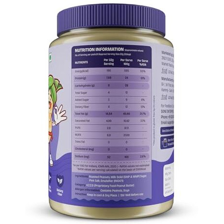 Nutzies - White Chocolate Peanut Butter Crispy | 1Kg | Low Sugar | 24G High Protein | Roasted Peanuts | No Artificial Sweeteners | No Palm Oil | Gluten Free | No Preservatives | 100% Natural (1Kg Pack)