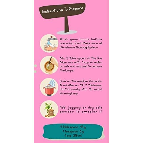 Nutpure Pre Mom |100% Natural Multigrain Health Mix For Pregnant Women| With The Goodness Of 24 Superfoods (Nuts, Millets/Cereals & Pulses) | 250 Gm (3)