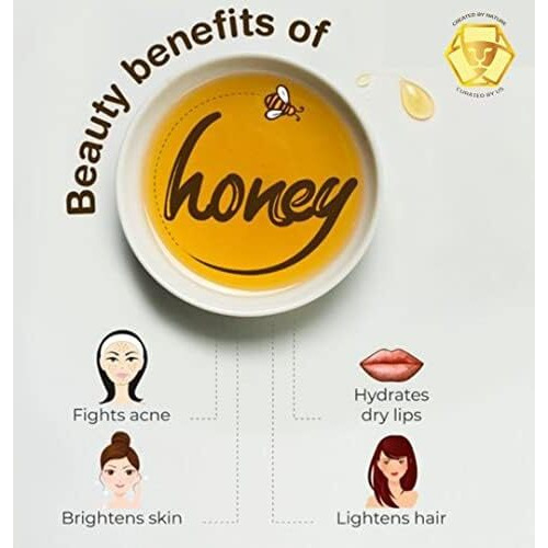 Jungle Sting 100% Pure-Raw And Unprocessed Honey Collected From Wild Forest Hives, Naturally Sweet Without Added Sugar, Unheated & No Preservatives, Natural Honey Flavour 250Gm