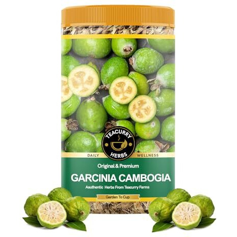Teacurry Organic Garcinia Cambogia Fruit (150 Gram) - Helps With Joint Health, Support Digestion & Weight Management - All Natural, Whole Dried Fruit