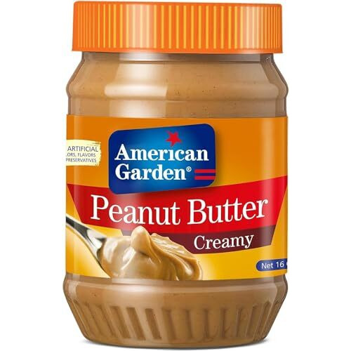 American Garden Creamy Peanut Butter Us Classic Smooth And Rich Texture Making Sandwiches Delicious Flavor 454Gm