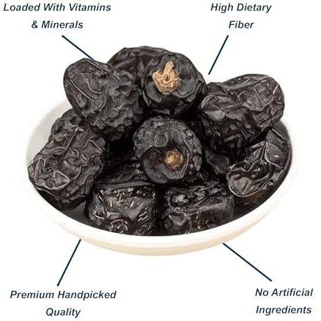 Nuttdry Premium Fresh Ajwa Dates Original 1Kg Pack Of 1 | Iron & Fibre Rich Naturally Sweet Without Added Sugar | Dry Fruits & Nuts | All Natural | No Preservatives | Khajur | Khajoor | Khejur
