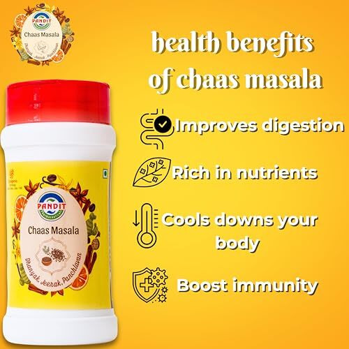 Chaas Masala 100G | Cryogenic Grinding | Made Using Coriander, Cumin, Black Salt & Rock Salt