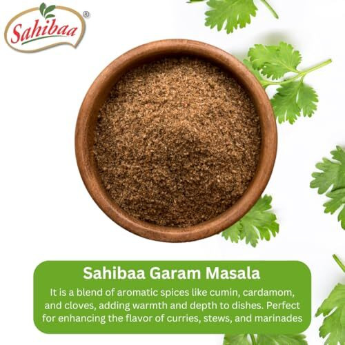 Sahibaa Garam Masala Powder Masala & Spices|No Preservatives & No Artificial Color-For Delicious & Flavourful Cooking,100 Gram
