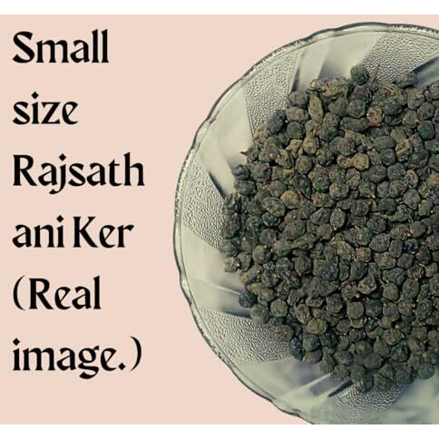 Indiana Organic - Barik Ker 200 G | Small Size Ker For Ker Sangri Panchkutta.