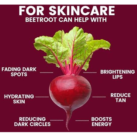 Hygeia Beetroot Powder (200G) Our Herb Pure & Natural Beetroot Powder For Health, Skin & Hair