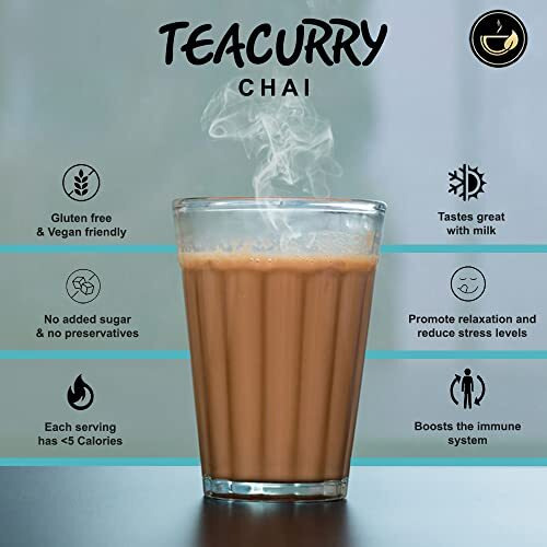 Teacurry English Breakfast Chai (100 Grams, 50 Cups) - English Breakfast Tea For Mood And Weight - 100% Natural Flavoured Tea With Bergamot | Refreshing & Tasteful English Breakfast