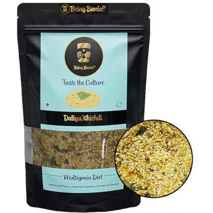 Premium Multigrain Daliya Khichdi, 500G | 100% Natural | High Fiber With 8+ Grains | Super Food | Healthy Daliya Khichdi With Sorghum And 8 Other Grains