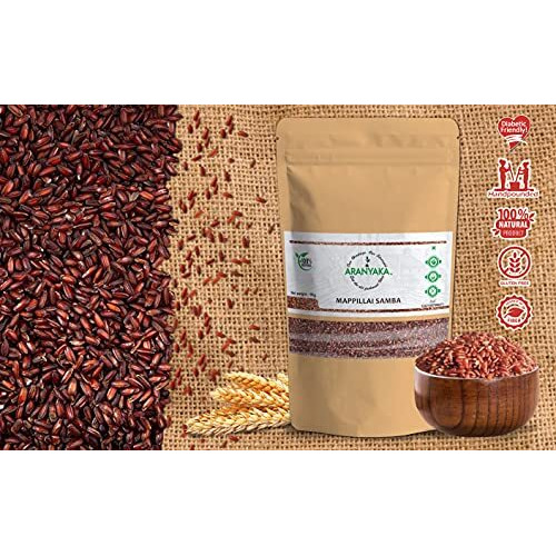 Aranyaka Red Rice Combo | Mappillai Samba, Kattuyanam And Kullakar Rice | 1 Kg Each | Red Rice| Diabetic Friendly| Medium Grain, Unpolished|(3Kg In Total)
