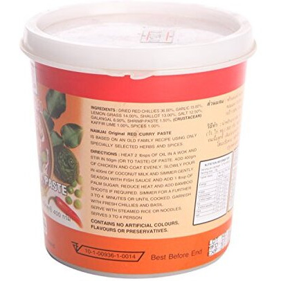Namjai Masala - Red Curry Paste, 400G Pack