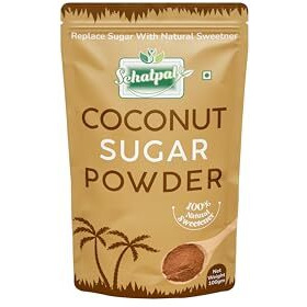 Sehatpal Natural Coconut Sugar Powder 1Kg | 100% Natural Sweetner (Pack Of 10 (1Kg))