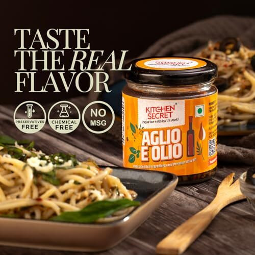 Kitchen Secret Italian Combo- 5 Flavours For Pastas, Sandwiches, Pizzas, Wraps, No Preservatives, Made With Fresh Ingredients, Gourmet Flavor, Quality Ingredients, Versatile Use