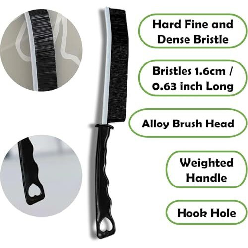 10Pcs Cleaning Brush Set, Multipurpose Gap Brush For Kitchen, Bathroom, Car, Grout, Window Tracks, Vehicle, Faucets, Bowl, Cup, Home Essentials Scrub Cleaning Tools,Hard Crevice Cleaning