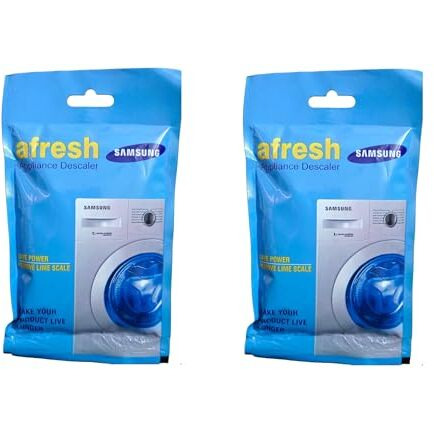 Samsung Washing Machine Drum Cleaning Powder Compatible For Samsung Washing Machine Front Load And Top Load, Washing Machine Cleaning Powder, Drum Cleaner Descaling Powder -100 Gm (Packet Of 2)