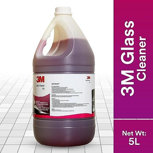3M Professional P3 Glass Cleaner, Ammonia Free Liquid Spray For Multi-Surface, Mirror, Windows And Commercial Use, Just Spray & Wipe, Remove Tough Stains With Streak-Free Shine (5L, Pack Of 2)
