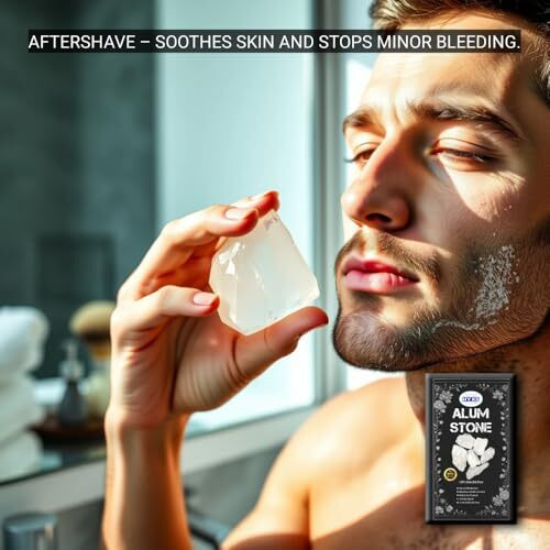 Hyks 450G Alum Stone, Fitkari Alum Stone, Phitkari Alum Stone, 100% Natural And Pure, Multi-Purpose Crystal For Deodorant, Aftershave And Skin Care