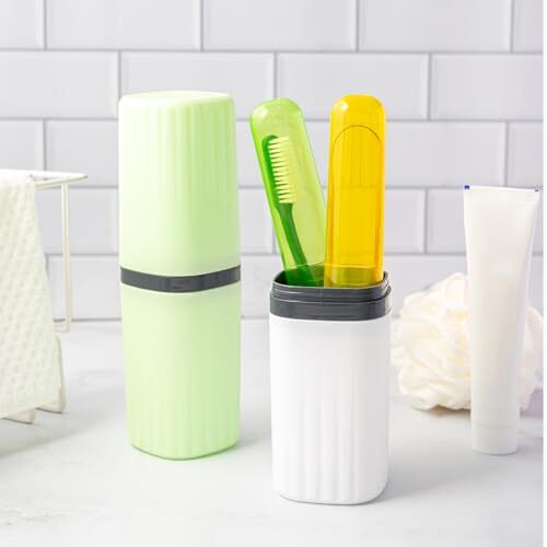 Dr. Flex Travel Buddy Container, Orginizer, Holder, Cover, Box, Case, Storage For Oral Care Products (Pack Of 1) Perfect For Home, Travel And Office Use, Multipurpose Usage, Made In India